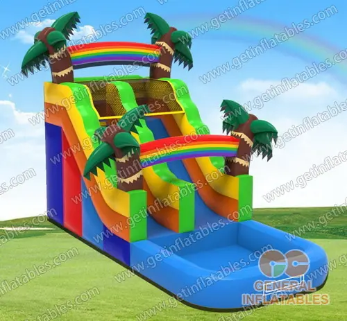 Jungle water slide