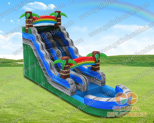 GWS-283 Palm tree water slide