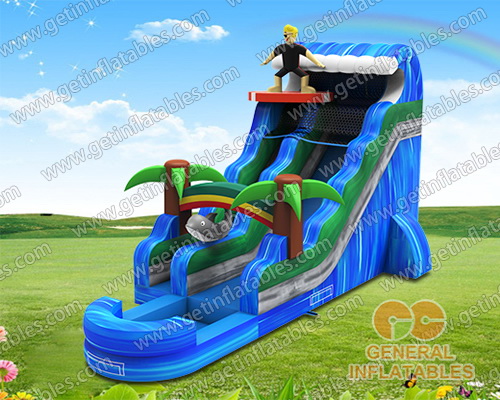 GWS-29 Inflatable Dry/Wet Slide