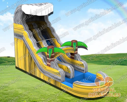 GWS-356 Palm trees water slide