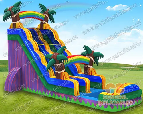 GWS-401 22Ft Purple Crush Water Slide