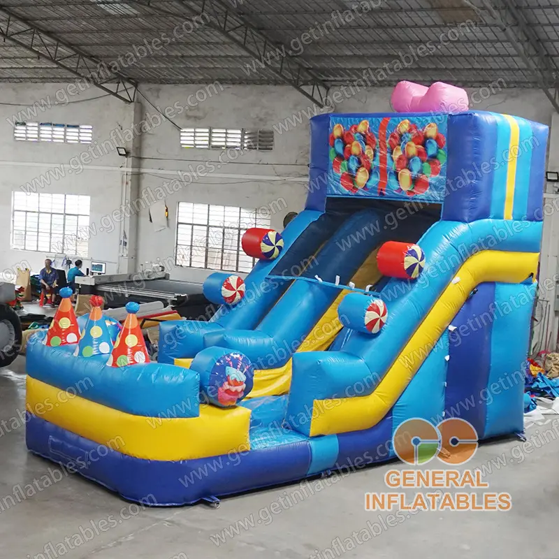 Gift box water slide