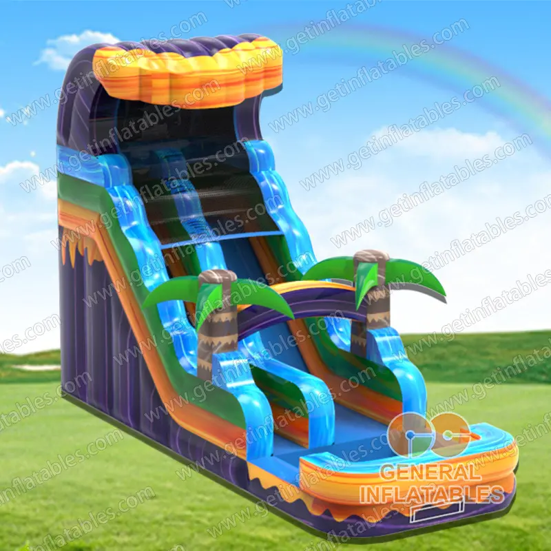 Tropical Wave Water Slide