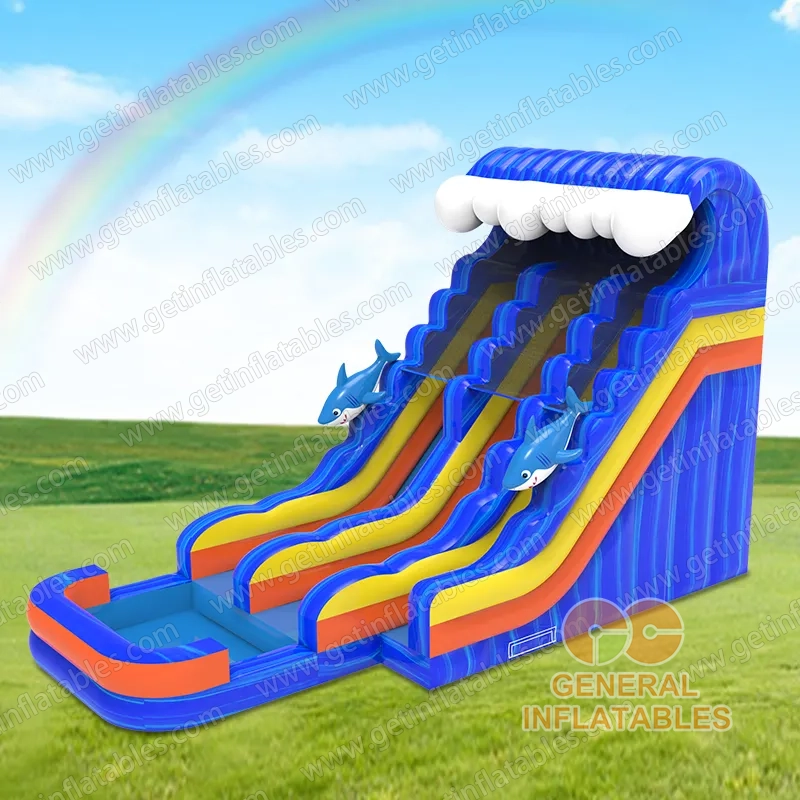 Shark Wave Water Slide