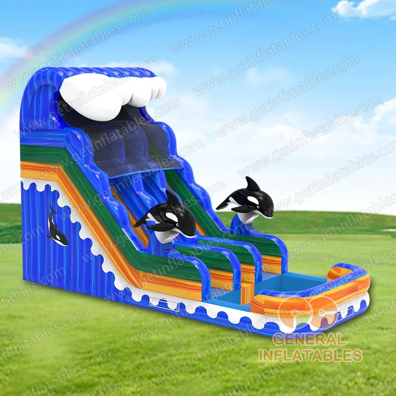 GWS-520 Whale Water Slide 
