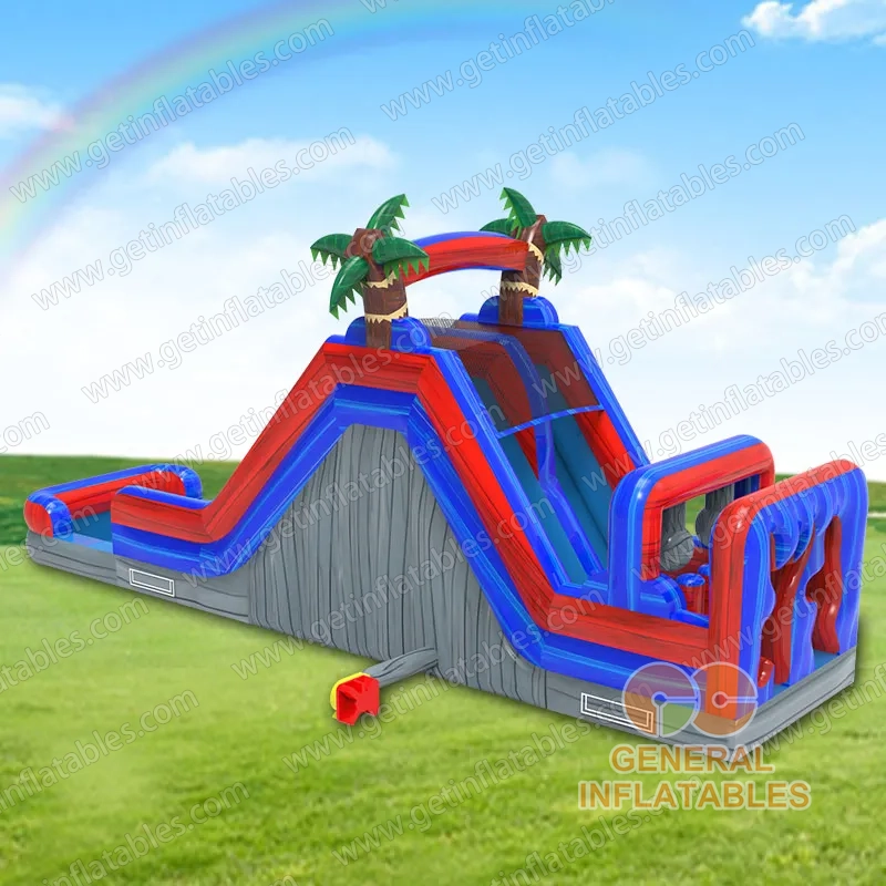 GWS-523 Red and Blue Obstacle Slide