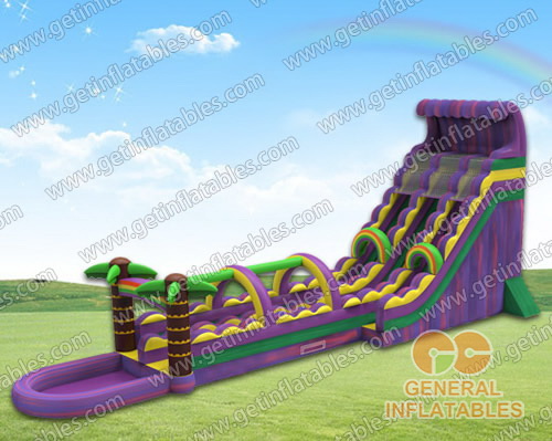 GWS-007 Purple giant water slide