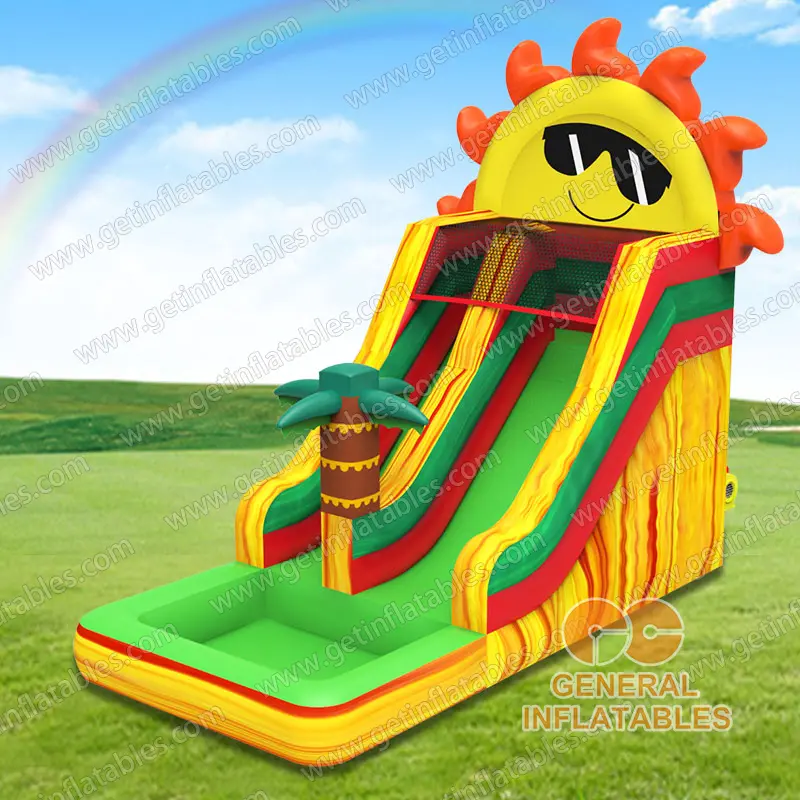 water slide