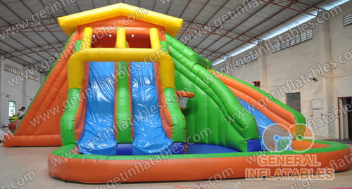 GWS-076 Triple slide with pool