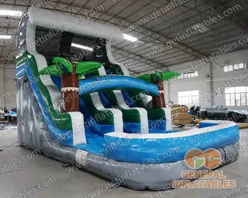 GWS-087 Grey marble wave water slide