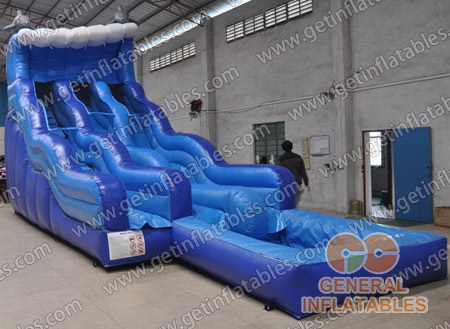 GWS-092 Wave double lane water slide