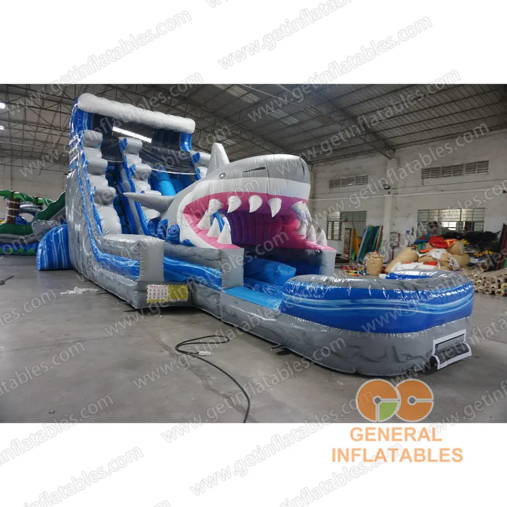 shark water slide