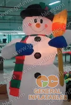 Inflatable Snowman 